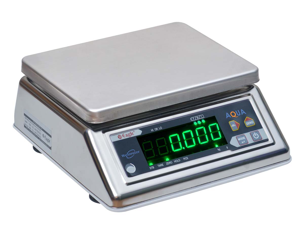 Water Proof Weighing Scales - AQUA SS TABLETOP